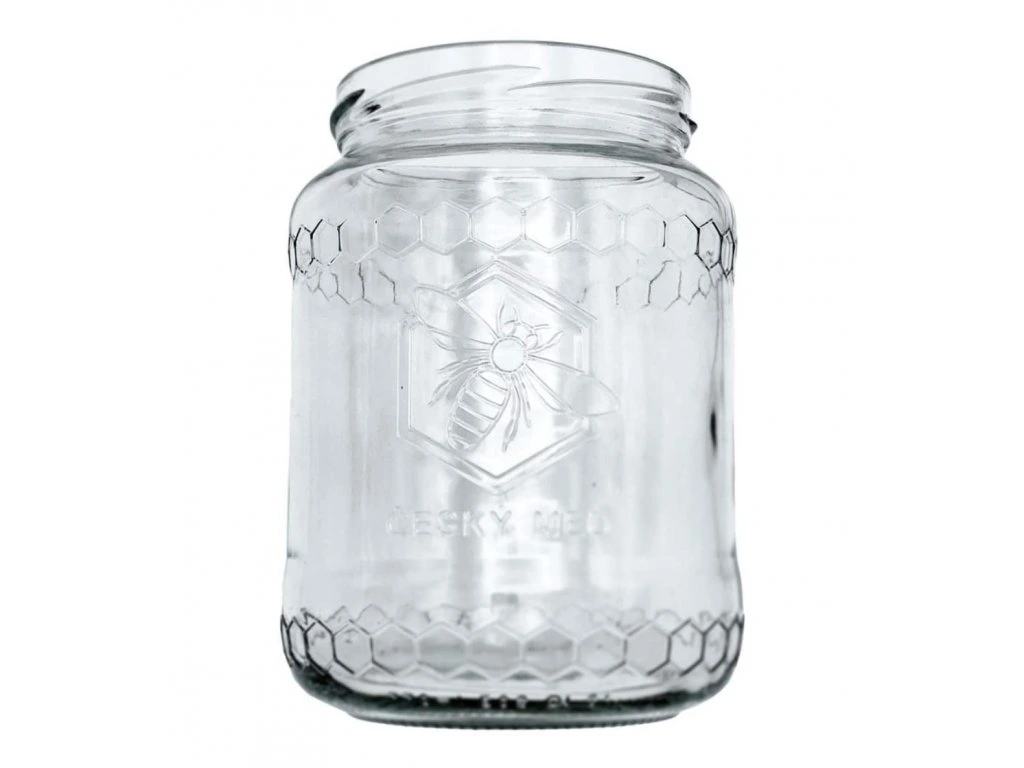 Sklenice MED 770 ml/1kg medu - OSOBNÍ ODBĚR