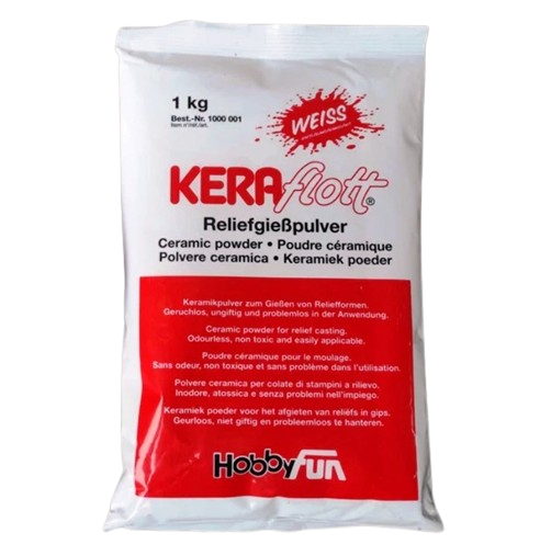 KERAFLOTT 1Kg – kreativní hmota pro odlévání