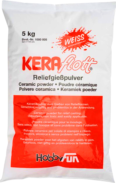 KERAFLOTT 5Kg – kreativní hmota pro odlévání