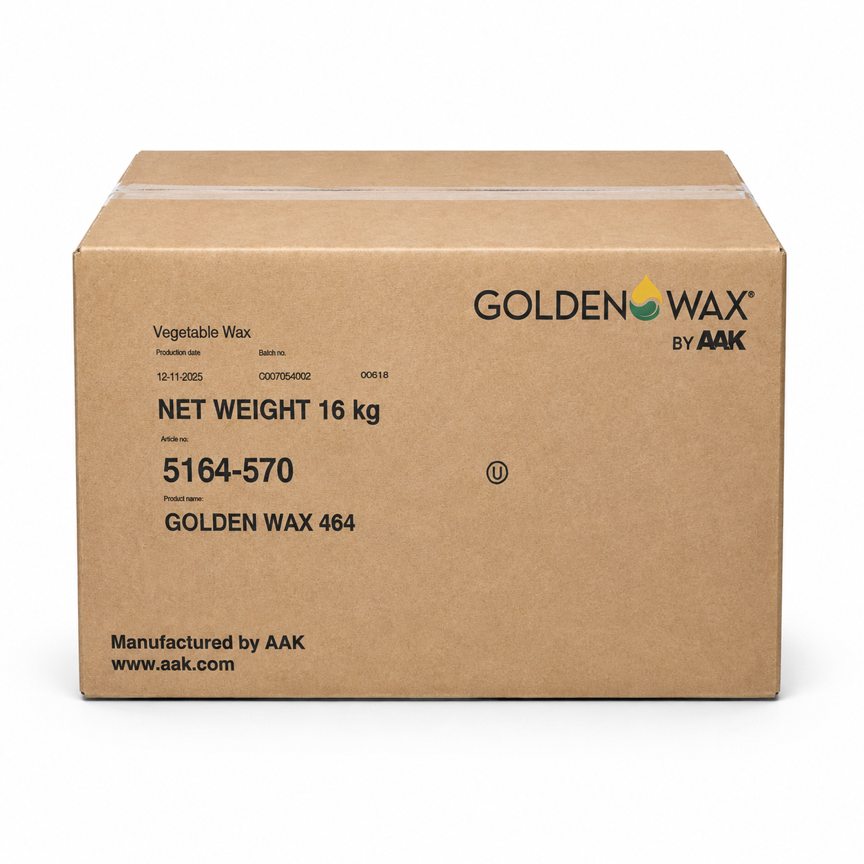 AAK Golden Wax 464 – sójový vosk 16 kg