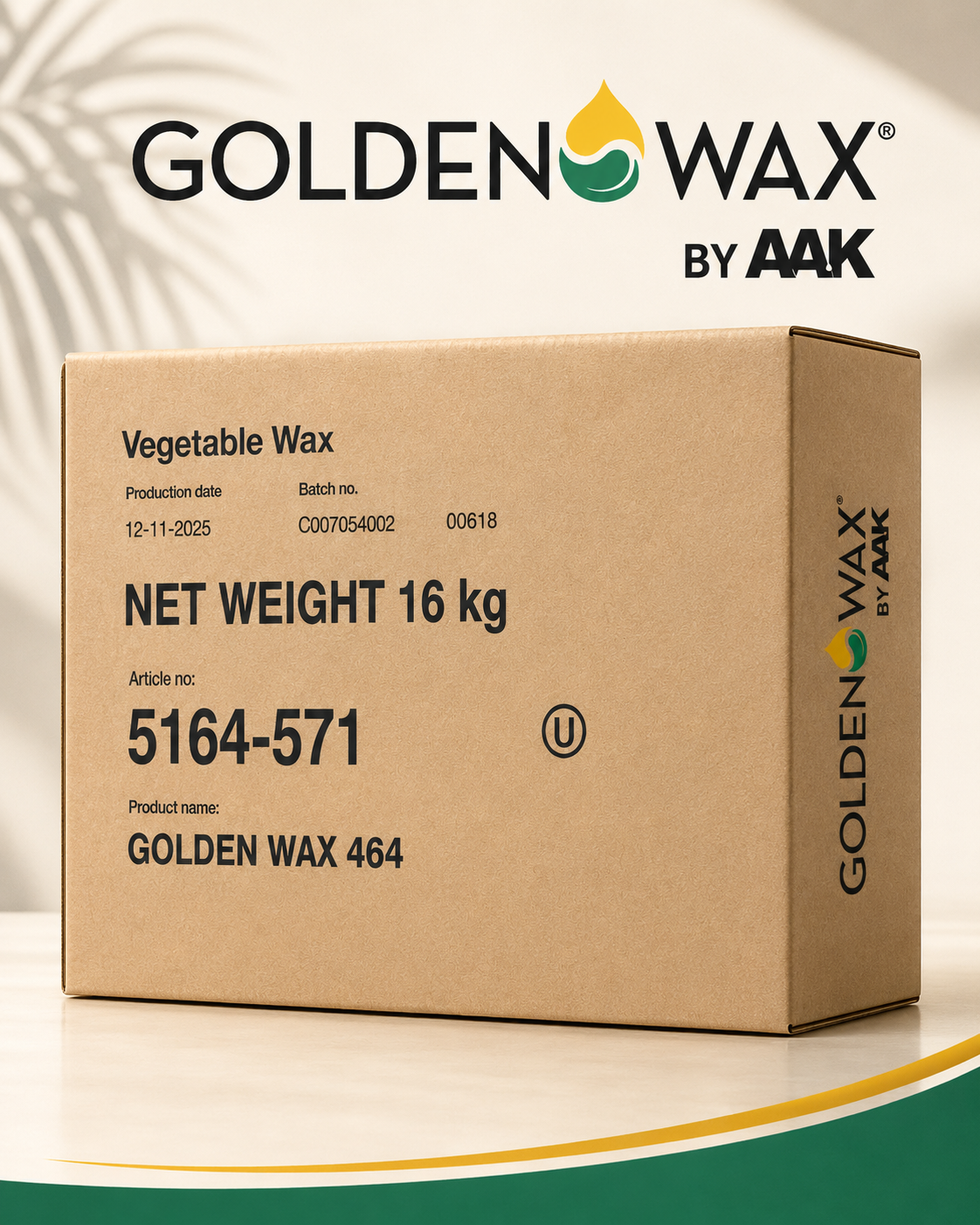 AAK Golden Wax 464 – sójový vosk 16 kg