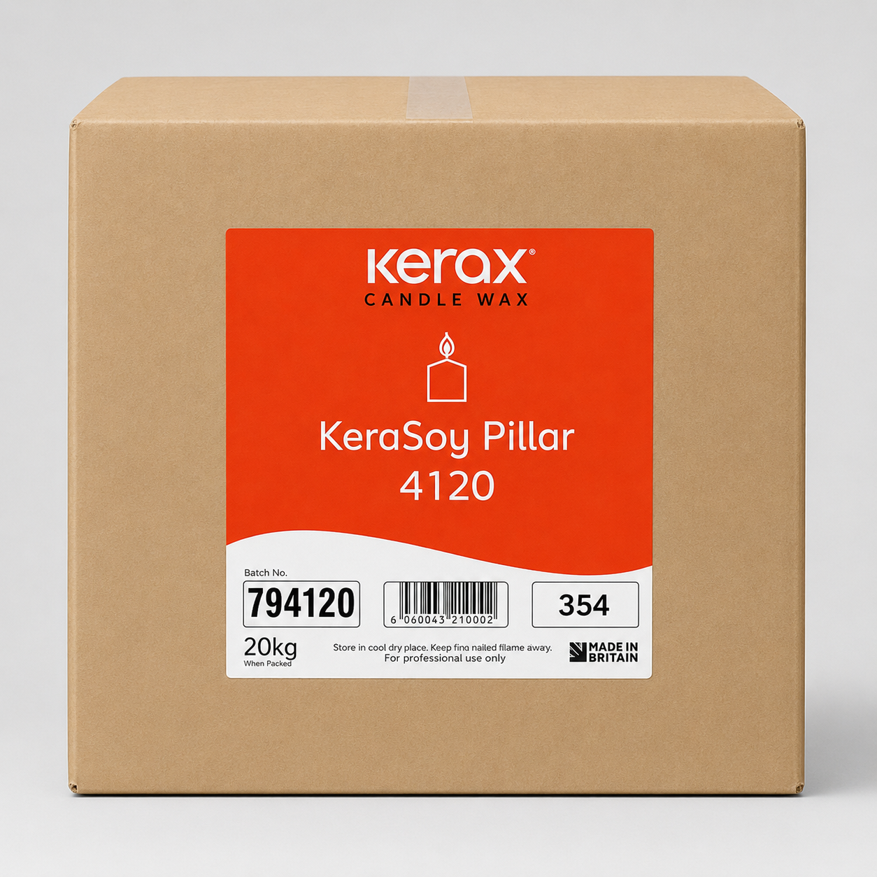 KeraSoy Pillar Wax 4120 – rostlinný vosk - 20 kg