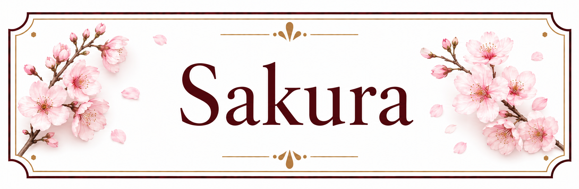Sakura – parfémová kompozice