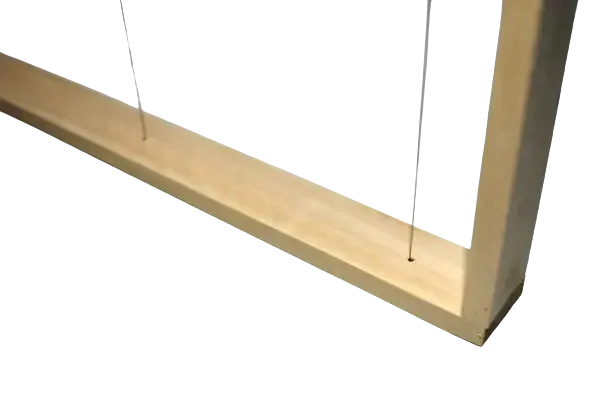 Rámek 39x17cm sbitý s výpletem a mezerníky