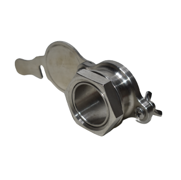 Nerezový výpustný kohout leštěný - 45 mm