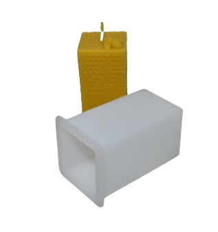 Forma na svíčky s včelím motivem 80x45mm
