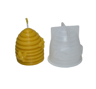 Forma na svíčky s včelím motivem 50x50mm