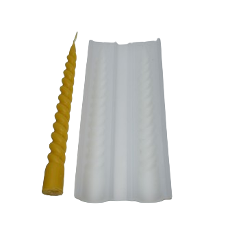 Forma na svíčky kroucená 200x40mm