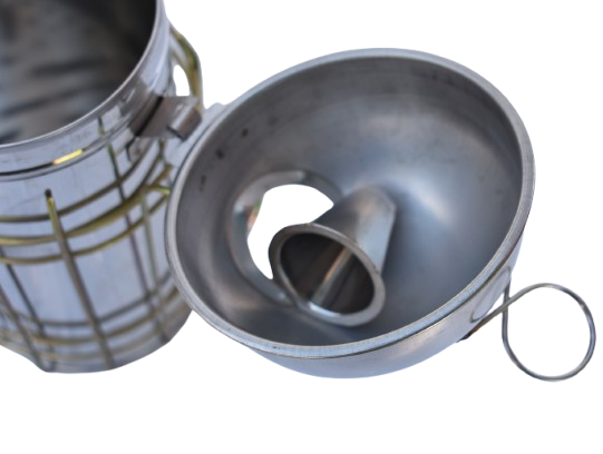 Nerezový dýmák - Poškozený