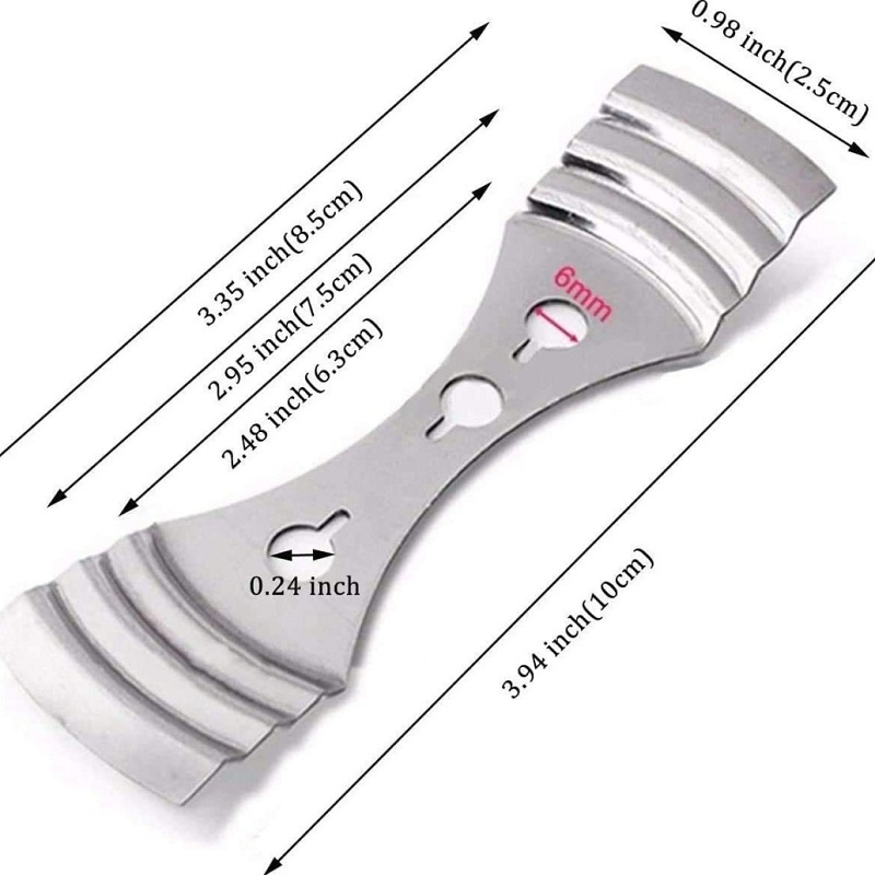 Kovový držák svíčkového knotu