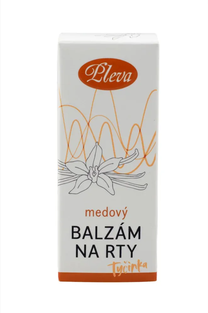 Medový balzám na rty s příchutí vanilky