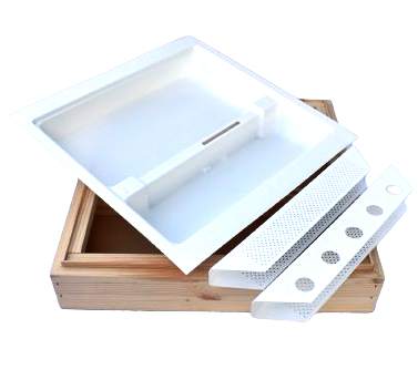 Stropní krmítko k palubkovému úlu - 2cm - KOMPLET