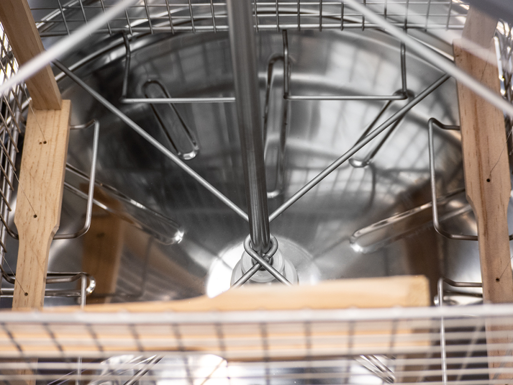 Holtermann Medomet Bienomat®Business 4 rámky-Tangenciální  Ø 600 mm