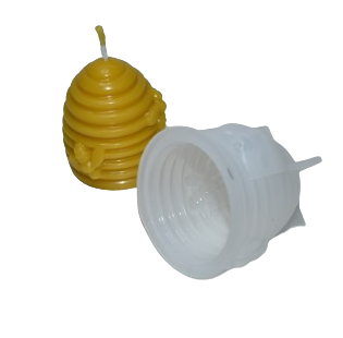 Forma na svíčky s včelím motivem 50x50mm