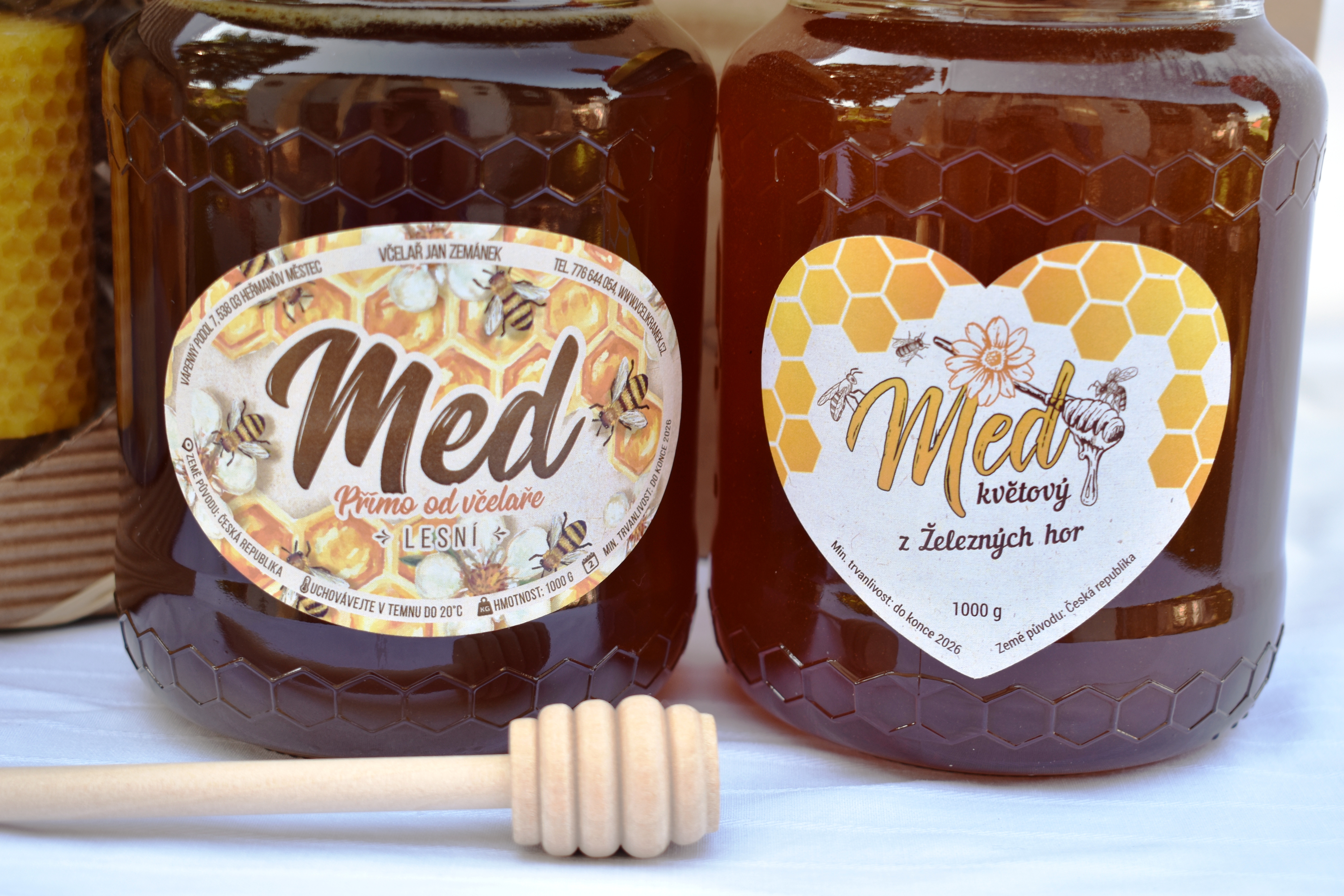 Dárková taška s včelími produkty