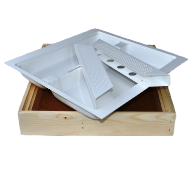 Krmítko pro včely CLASSIC 39×24 – stropní, komplet