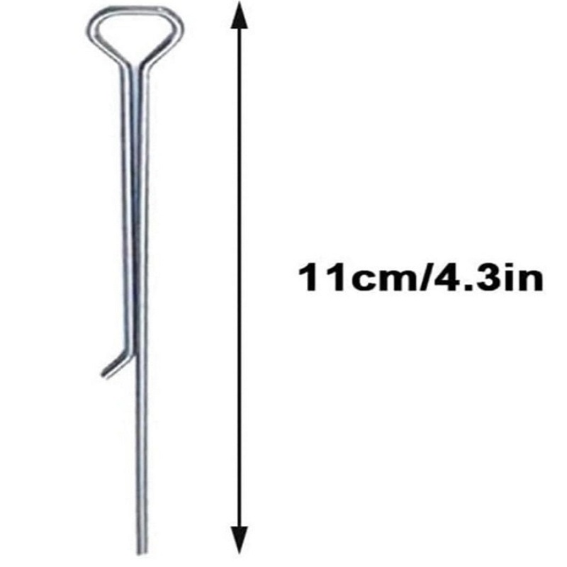 Kovový držák svíčkového knotu - SPONA