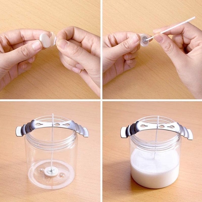 Samolepky k upevnění knotu 10mm - 10ks