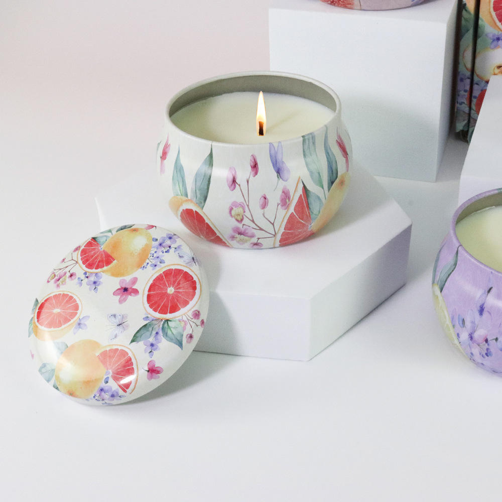 Luxusní sada svíček s vůní čerstvého ovoce