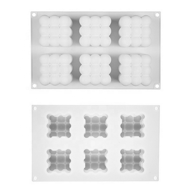 Silikonová forma Bubble Cube 6 ks