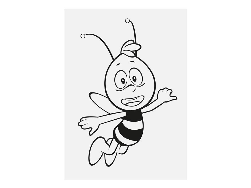 Omalovánky Včelka Mája A4