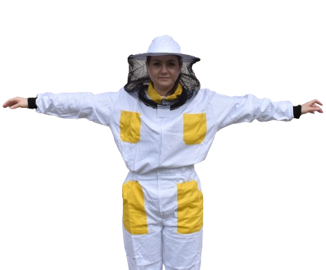 Včelařská kombinéza s kloboukem