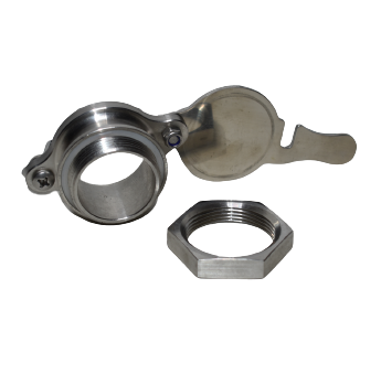 Nerezový výpustný kohout leštěný - 45 mm