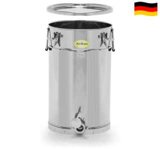 Stáčecí nádoba na med ApiNord® 50 kg z nerezové oceli