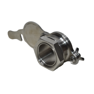 Nerezový výpustný kohout leštěný - 45 mm