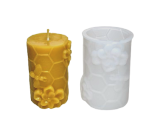 Forma na svíčky s včelím motivem 55x85mm