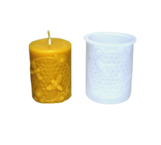 Forma na svíčky s včelím motivem 55x73mm