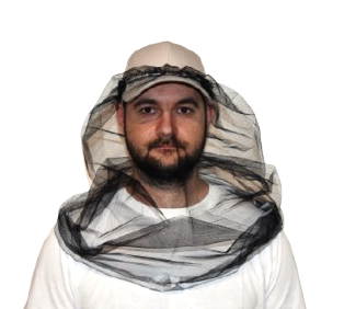 Ochranná včelařská síťka (závoj) na hlavu