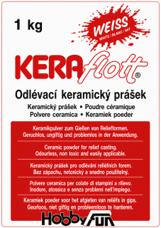 KERAFLOTT 1Kg – kreativní hmota pro odlévání