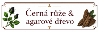 Černá růže & agarové dřevo – parfémová kompozice