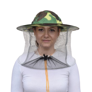 Včelařský klobouk - Maskáč